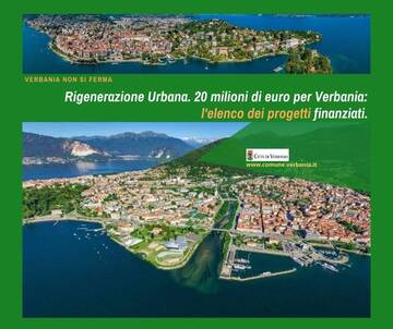 20 milioni di euro dal Bando Rigenerazione Urbana