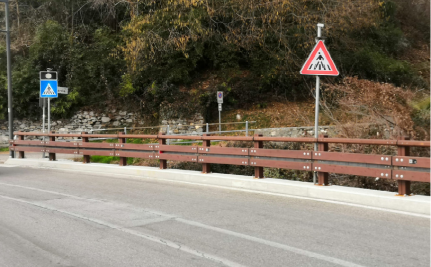 Manutenzione barriere stradali c.so Italia