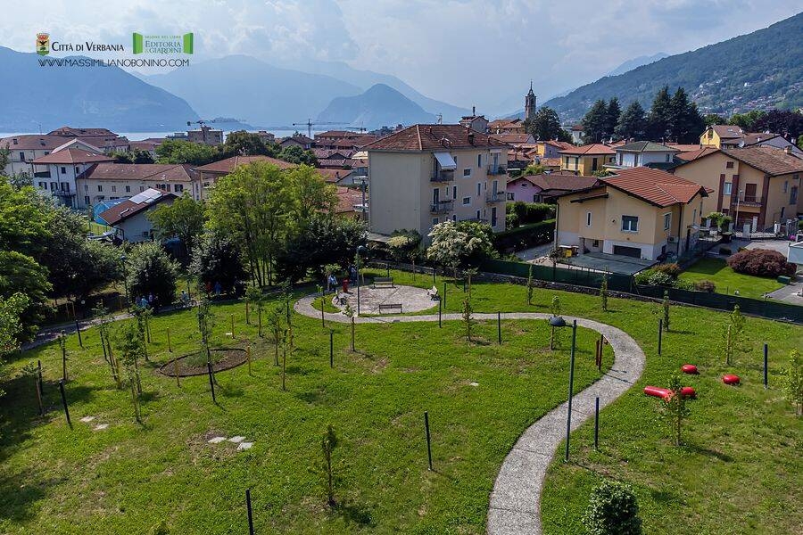 Immagine: Nuovo parco, "il filo Blu", in zona Castagnola a Pallanza