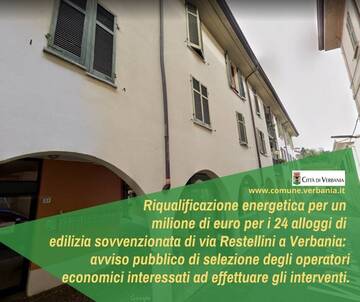 Riqualificazione alloggi comunali di via Restellini