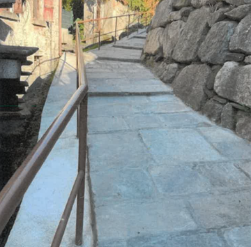 Riqualificazione via pedonale Canton Magistris