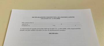 Autocertificazione