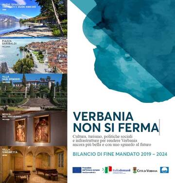 Bilancio di fine mandato 2019/2024 "Verbania non si ferma