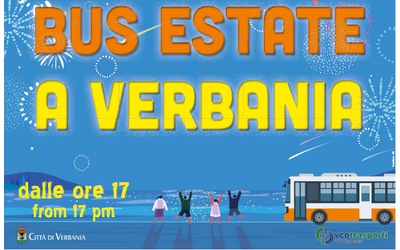 Immagine: Bus estate Verbania Pallanza