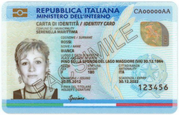 Carta Identità Elettronica CIE 