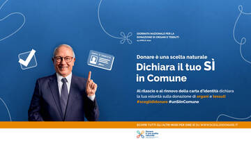 Campagna donazione di organi e tessuti