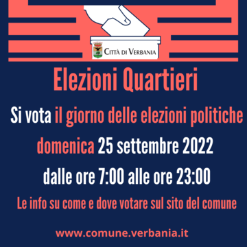Elezioni Quartieri Verbania