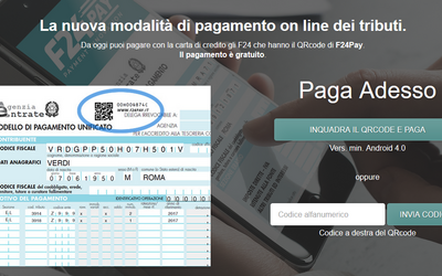 Immagine: F24 tributi 