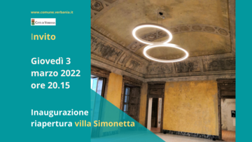 Inaugurazione riapertura villa Simonetta 