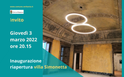 Immagine: inaugurazione villa simonetta