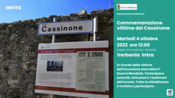 Immagine: Invito commemorazione Cassinone 4.10.2022