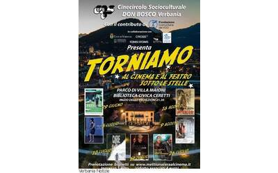Immagine: Locandina cinema sotto le stelle