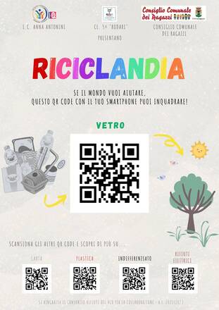 Immagine: Locandina Riciclandia 5 Rodari