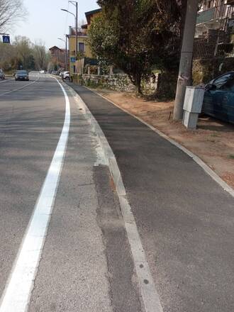 Immagine: marciapiede fondotoce