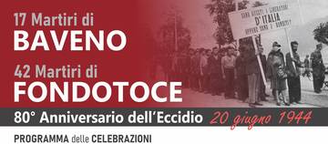 17 Martiri di Baveno e 42 di Fondotoce: il programma delle commemorazioni