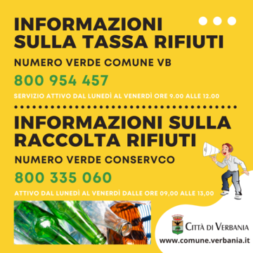Immagine: numero verde