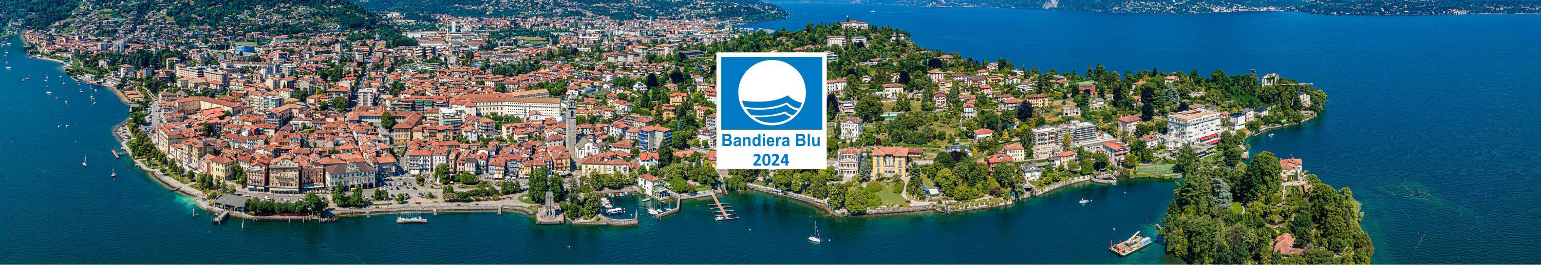 Panorama Verbania Bandiera blu - Massimiliano Bonino - Licenza proprietaria
