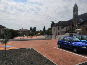Aperto il nuovo parcheggio a Trobaso