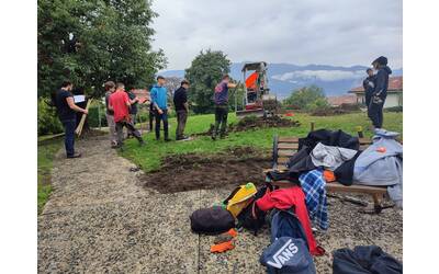 Immagine: parco filo blu costruzione