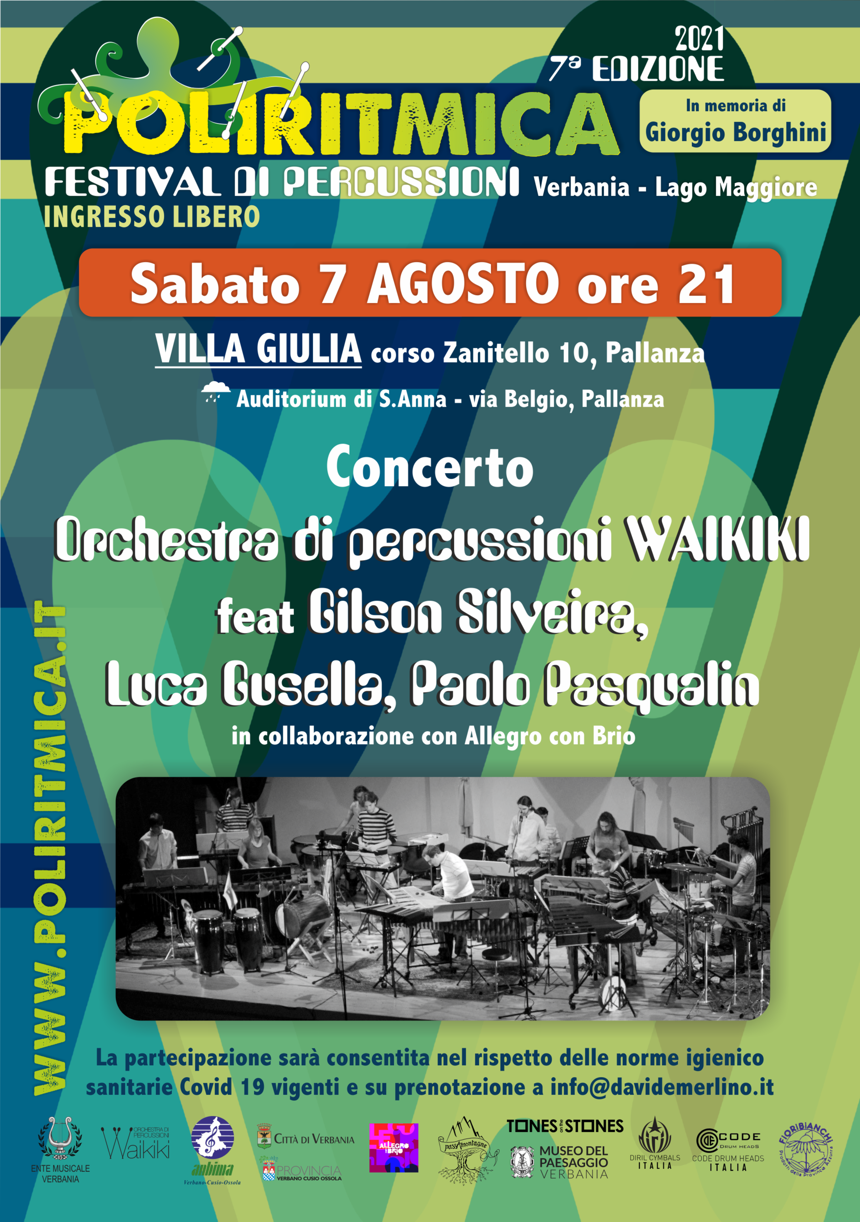 Immagine: POLI RITMICA MANIFESTO 7 agosto - versione light