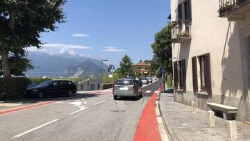 Da venerdì 25 giugno a Verbania il senso unico tra Suna e la Beata Giovannina