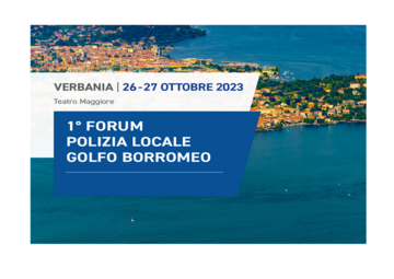 1° FORUM POLIZIA LOCALE GOLFO BORROMEO
