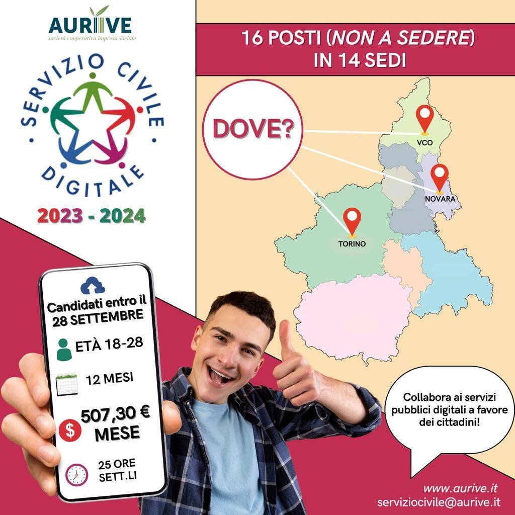 Immagine: Servizio civile digitale 2023