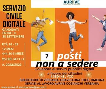 Immagine: Servizio Civile Digitale post (1)