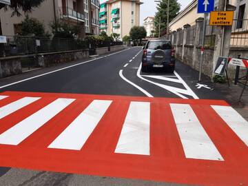 Lavori di riqualificazione della rete viaria in viale San Giuseppe.