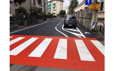 Immagine: viale san giuseppe segnaletica orizzontale