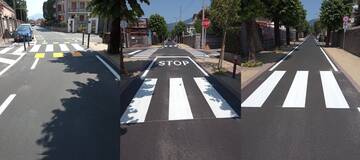 Nuovi marciapiedi su viale San Giuseppe 