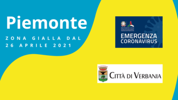 Da lunedì 26 aprile si torna in zona gialla