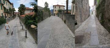 Nuova pavimentazione a Zoverallo